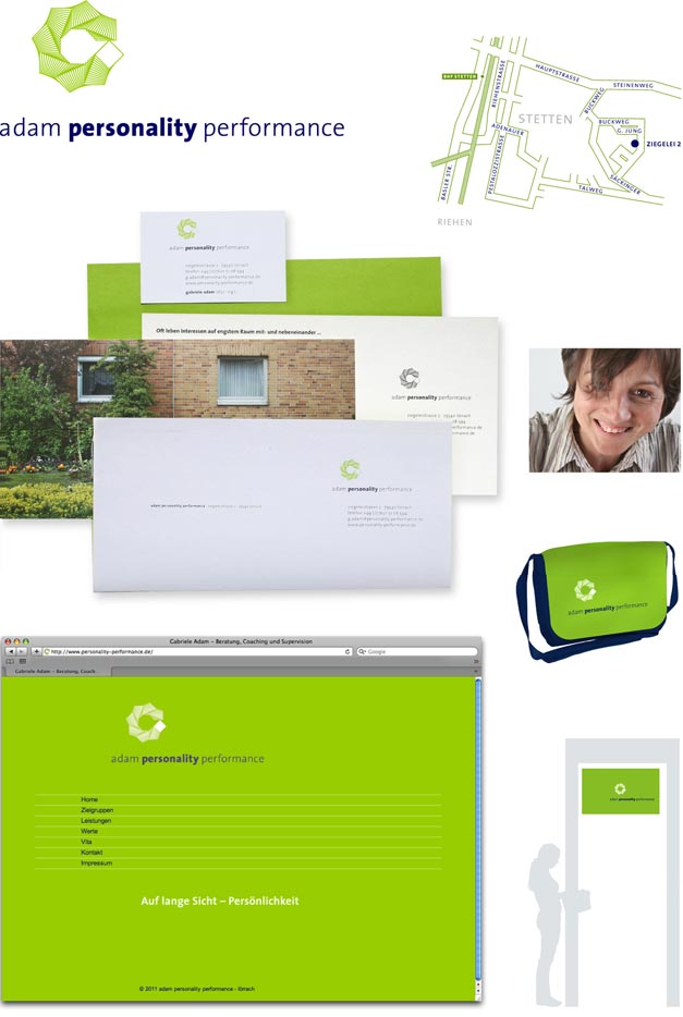 Corporate Design Adam Collage