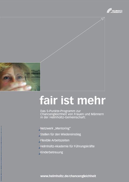 Plakat Helmholtz-Gemeinschaft, Berlin